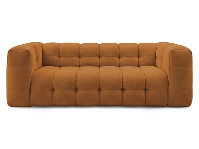 undefined, 3er Sofa BOBOCHIC CLOUD Stoff gelb
