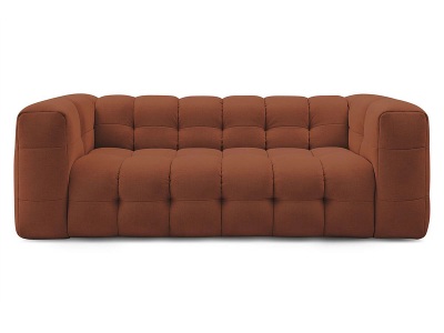 undefined, 3er Sofa BOBOCHIC CLOUD Stoff orange
