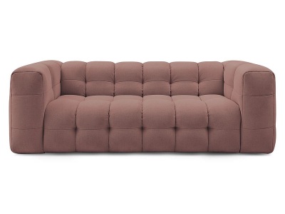 undefined, 3er Sofa BOBOCHIC CLOUD Stoff rosa
