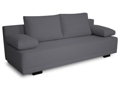 undefined, 3er Sofa LAURITZ Stoff dunkelgrau