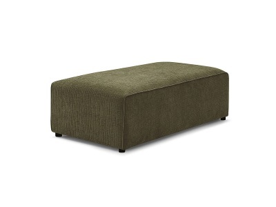 undefined, Hocker MEGEVE 70x140x45cm stoff mit textur grün, Hocker BOBOCHIC MEGEVE 70x140x45cm stoff mit textur grün