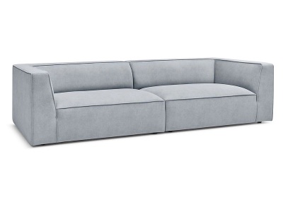 undefined, Sofa BOBOCHIC MOLIERE Samt hellgrau, Sofa BOBOCHIC MOLIERE Samt hellgrau