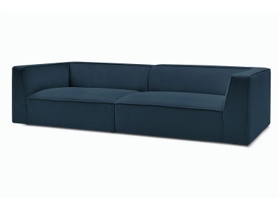 undefined, Sofa BOBOCHIC MOLIERE Cord-Stoff dunkelblau, Sofa BOBOCHIC MOLIERE Cord-Stoff dunkelblau
