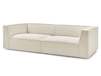 undefined, Sofa BOBOCHIC MOLIERE Cord-Stoff beige, Sofa BOBOCHIC MOLIERE Cord-Stoff beige