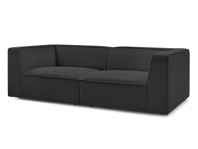 undefined, Sofa BOBOCHIC MOLIERE Cord-Stoff dunkelgrau, Sofa BOBOCHIC MOLIERE Cord-Stoff dunkelgrau