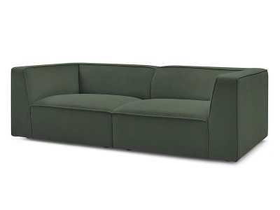 undefined, Sofa BOBOCHIC MOLIERE Cord-Stoff grün, Sofa BOBOCHIC MOLIERE Cord-Stoff grün