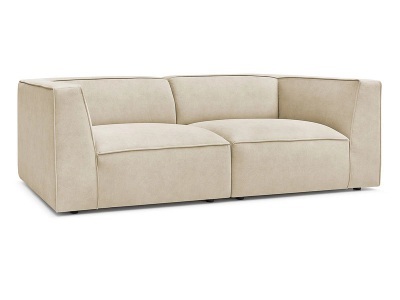 undefined, Sofa BOBOCHIC MOLIERE Samt beige, Sofa BOBOCHIC MOLIERE Samt beige