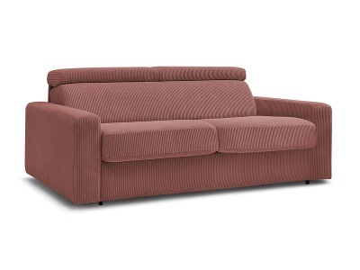 undefined, Sofa BOBOCHIC MONACO Cord-Stoff rosa, Bettsofa BOBOCHIC MONACO Cord-Stoff rosa