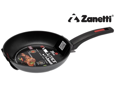 undefined, Bratpfanne EVOLUTION ZANETTI aluminium space schwarz