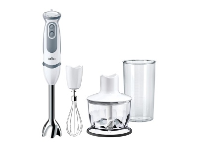 Braun, Braun MQ 5235 Stabmixer, BRAUN Multiquick 5 MQ 5235 WH - Stabmixer (Weiss/Grau)