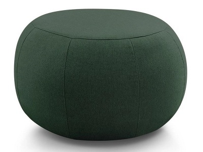 undefined, Hocker ALESIA 71x71x42cm boucle-stoff grün, Hocker BOBOCHIC ALESIA 71x71x42cm boucle-stoff grün