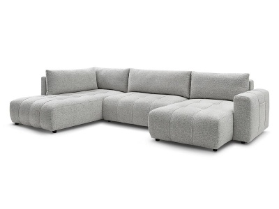 undefined, Sofa BOBOCHIC ARSENE Stoff chiniert hellgrau