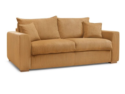 undefined, Bettsofa BOBOCHIC AUGUSTIN Cord-Stoff gelb, Bettsofa BOBOCHIC AUGUSTIN Cord-Stoff gelb
