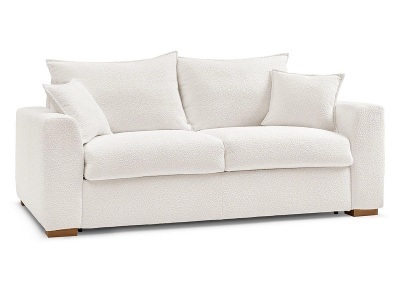 undefined, Bettsofa BOBOCHIC AUGUSTIN Boucle-Stoff weiss, Bettsofa BOBOCHIC AUGUSTIN Boucle-Stoff weiss