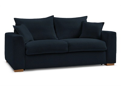 undefined, Bettsofa BOBOCHIC AUGUSTIN Boucle-Stoff dunkelblau, Bettsofa BOBOCHIC AUGUSTIN Boucle-Stoff dunkelblau
