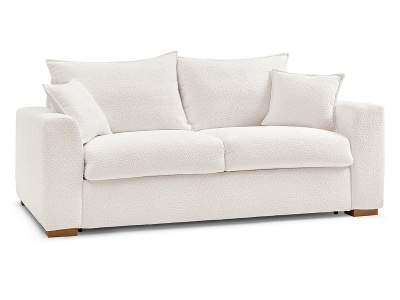 undefined, Bettsofa BOBOCHIC AUGUSTIN Boucle-Stoff weiss, Bettsofa BOBOCHIC AUGUSTIN Boucle-Stoff weiss