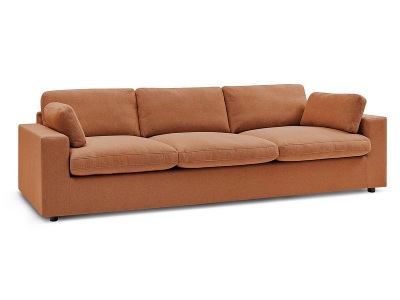 undefined, Sofa BOBOCHIC BELAIR Stoff orange