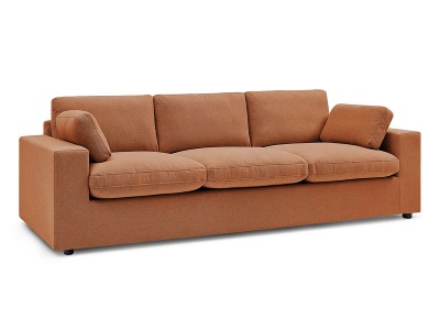 undefined, Sofa BOBOCHIC BELAIR Stoff orange