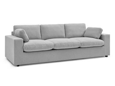 undefined, Sofa BOBOCHIC BELAIR Stoff hellgrau