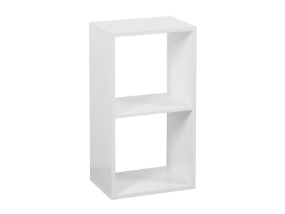 undefined, Regal CUBO 29.5x39.5x72.8cm weiss, Regal CUBO 29.5x39.5x72.8cm 2 Fächer weiss