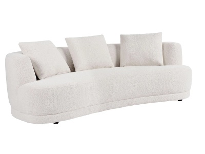 undefined, 3er Sofa JUST 4 YOU OPAL Polyester beige