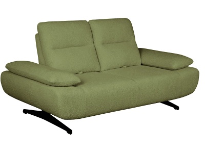 undefined, 2er Sofa JUST 4 YOU ENVERGURE Polyester grün