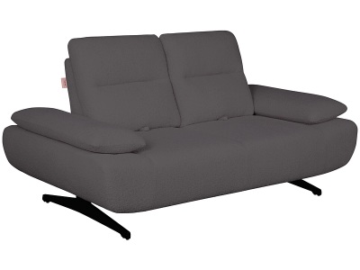 undefined, 2er Sofa JUST 4 YOU ENVERGURE Polyester anthrazit