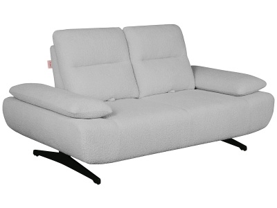 undefined, 2er Sofa JUST 4 YOU ENVERGURE Polyester hellgrau