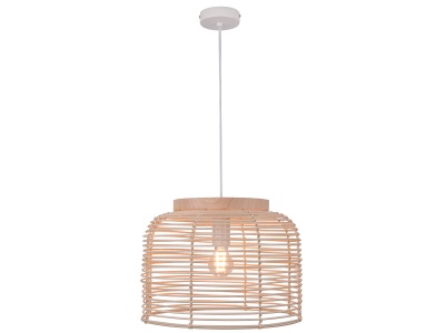 undefined, Hängelampe SAMIUI 38x120cm 40W holz, Hängelampe SAMIUI 38x120cm 40W holz