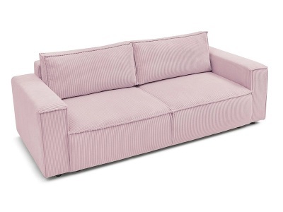 undefined, 3er Sofa BOBOCHIC NIHAD Cord-Stoff violett, 3er Sofa BOBOCHIC NIHAD Cord-Stoff violett
