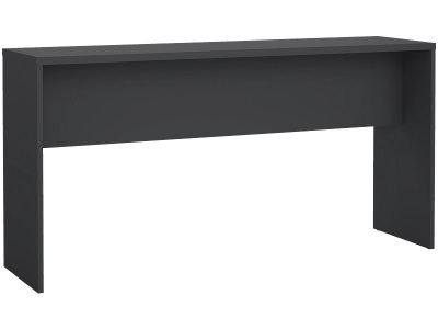 undefined, Schreibtisch-Ansatz HOME-OFFICE 150x40x75.6cm grau anthrazit