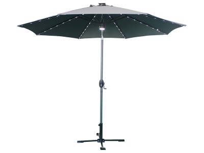 undefined, Sonnenschirm SOLAR 300x300cm anthrazit