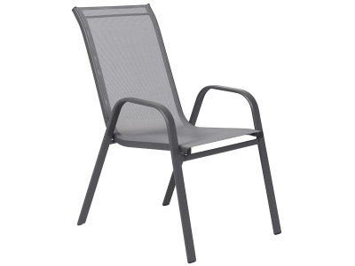 undefined, Gartenstuhl PRIME Edelstahl schwarz