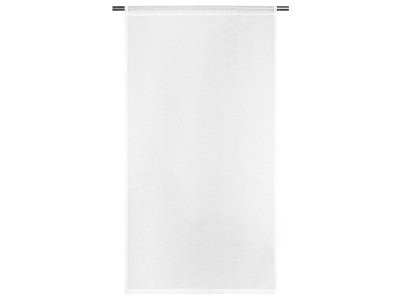 undefined, Scheibengardinen AMÉO 60x120cm kleiderstangegriff durchsichtig weiss, Scheibengardinen AMÉO 60x120cm kleiderstangegriff durchsichtig weiss