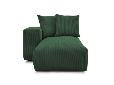 undefined, Récamière BOBOCHIC VOLTAIRE Cord-Stoff grün, 
