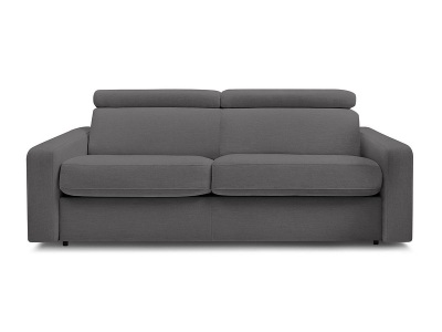 undefined, 3er Sofa BOBOCHIC MONACO Stoff dunkelgrau