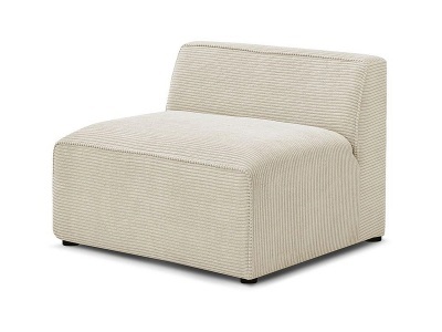 undefined, Modulare Sessel für Sofa BOBOCHIC MEGEVE Cord-Stoff beige, Modulare Sessel für Sofa BOBOCHIC MEGEVE Cord-Stoff beige