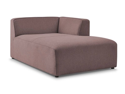 undefined, Récamière BOBOCHIC MEGEVE Stoff chiniert rosa, Récamière BOBOCHIC MEGEVE Stoff chiniert rosa