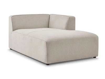 undefined, Récamière BOBOCHIC MEGEVE Stoff chiniert beige, Récamière BOBOCHIC MEGEVE Stoff chiniert beige