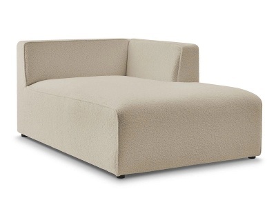 undefined, Récamière BOBOCHIC MEGEVE Boucle-Stoff beige, Récamière BOBOCHIC MEGEVE Boucle-Stoff beige