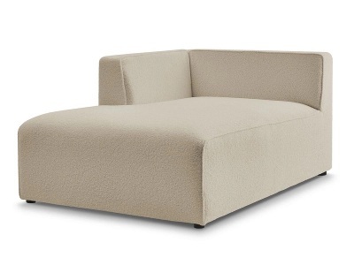 undefined, Récamière BOBOCHIC MEGEVE Boucle-Stoff beige, Récamière BOBOCHIC MEGEVE Boucle-Stoff beige