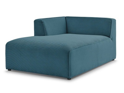 undefined, Récamière BOBOCHIC MEGEVE Cord-Stoff dunkelblau, Récamière BOBOCHIC MEGEVE Cord-Stoff dunkelblau