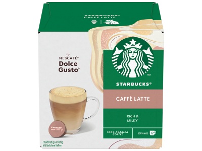 Starbucks, STARBUCKS Caffè Latte by NESCAF? Dolce Gusto® - Kaffeekapseln, STARBUCKS Caffè Latte by NESCAF? Dolce Gusto® - Kaffeekapseln