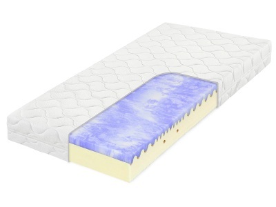 undefined, Matratze BICO GEL-HYBRID RELAX 90x200cm schaum mittel