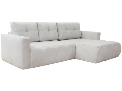 undefined, Ecksofa LONDON Stoff grau, Ecksofa LONDON Stoff hellgrau