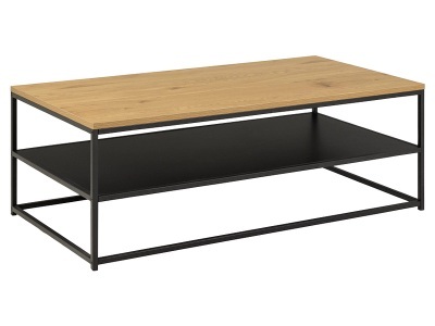 mutoni scandi, Couchtisch Gillian natur, Couchtish GILA 60x120x42cm eiche