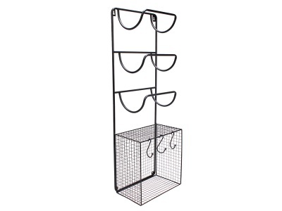 undefined, Regal TONY 28x18x82cm metall matt, Regal TONY 28x18x82cm metall matt