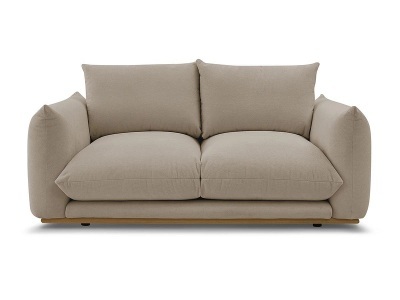 undefined, 2er Sofa BOBOCHIC ERNEST Stoff taupe, 2er Sofa BOBOCHIC ERNEST Stoff taupe