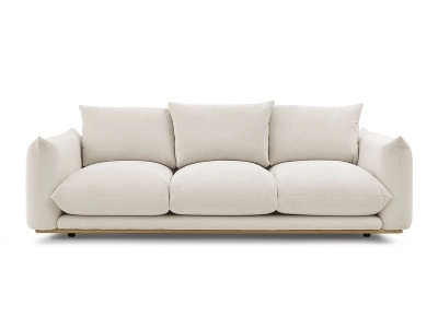 undefined, 2er Sofa BOBOCHIC ERNEST Stoff beige, 3er Sofa BOBOCHIC ERNEST Stoff beige