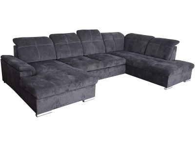 undefined, Ecksofa BRUNO Stoff anthrazit, Ecksofa BRUNO Stoff anthrazit